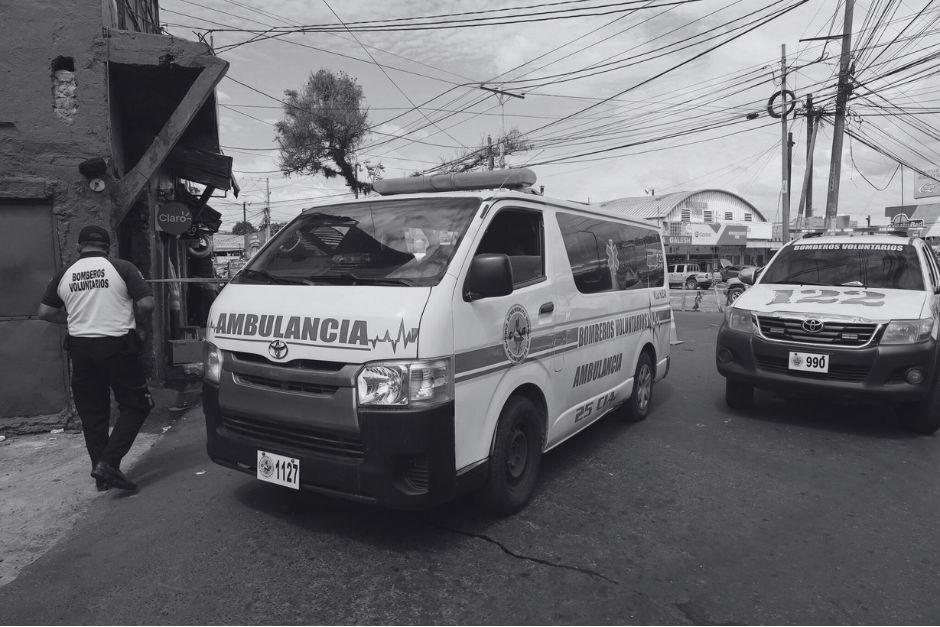 Una mujer fallecida fue reportada este jueves en Villa Nueva. (Foto: Bomberos Voluntarios)