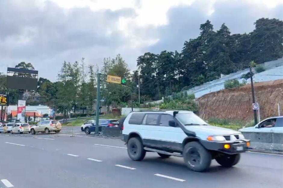Nuevo horario de carril reversible ha anunciado la PMT de Santa Catarina Pinula. (Foto: captura de video de PMT Santa Catarina Pinula)