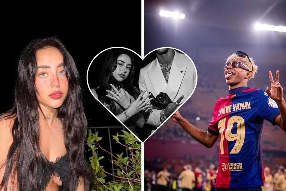 La cantante y el futbolista se muestran muy enamorados. (Foto: X)