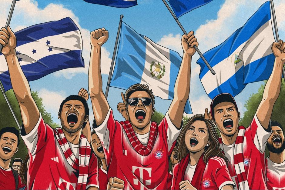 El Bayern München felicitó a Centroamérica, incluido Guatemala, con motivo del aniversario de su independencia. (Foto: Redes Sociales / Soy502)