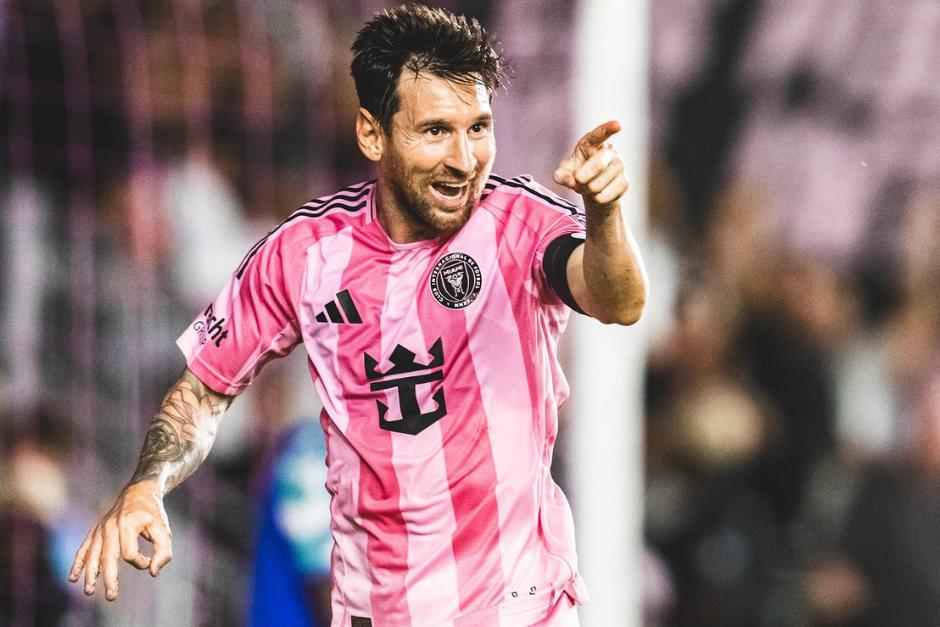 &nbsp;Leo Messi marcó un gol y dio una asistencia al español Jordi Alba este martes en la victoria por 3-1 del Inter Miami. (Foto: Inter Miami)