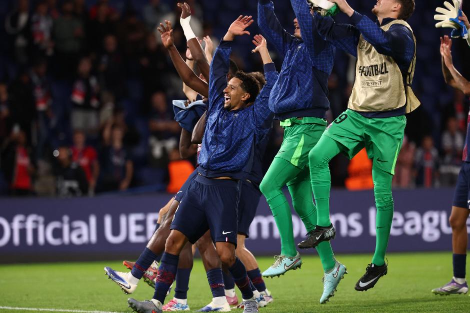 Los parisinos hicieron una fiesta en su debut en la nueva temporada de la Champions. (Foto: AFP)