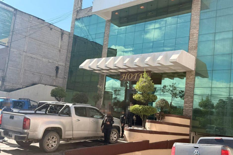 El MP allanó e inmovilizó el inmueble, vinculado a un diputado de la UNE. El caso en cuestión data desde hace 25 años. (Foto: MP)