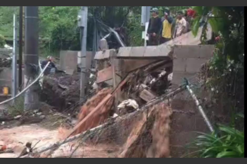 Las fuertes lluvias han afectado el sector. (Foto: redes sociales)