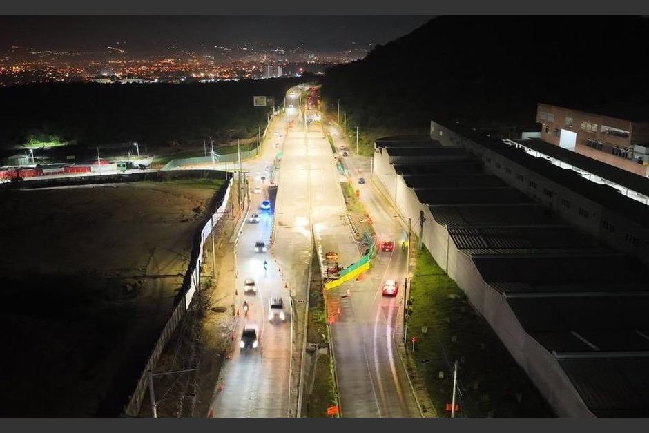 El paso a desnivel fue habilitado el 18 de septiembre. (Foto: Facebook Neto Bran)