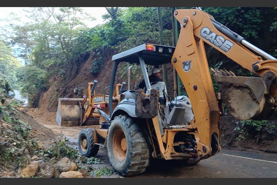 Las intensas lluvias han causado varios derrumbes. (Foto: Conred)