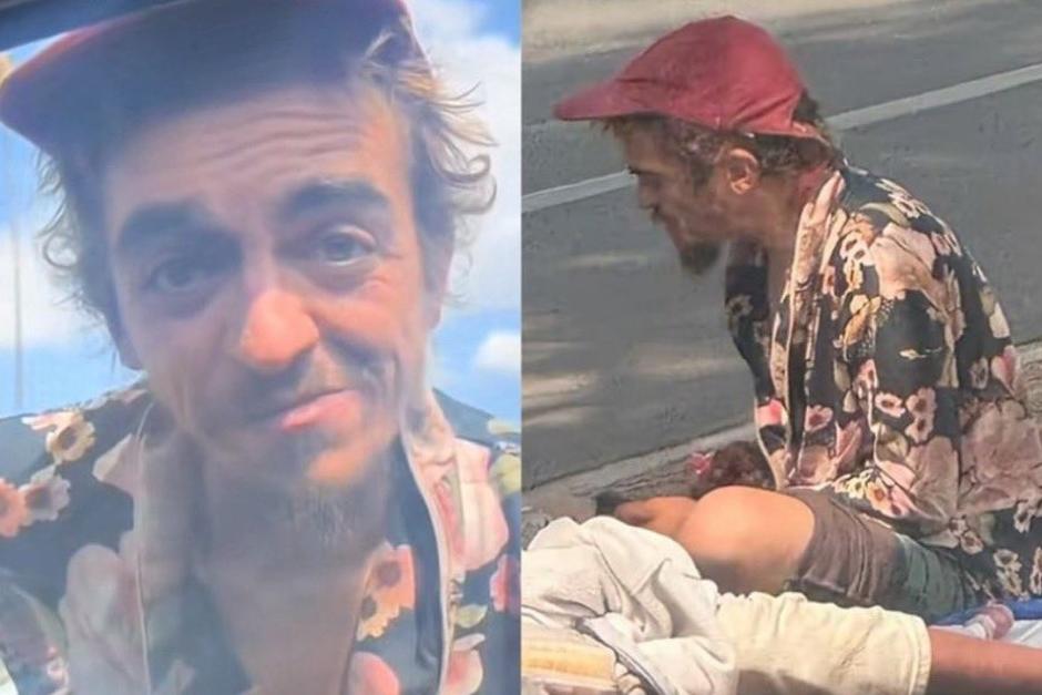 El actor fue grabado en Riverside, California, y el video rápidamente se volvió viral. (Foto: X)