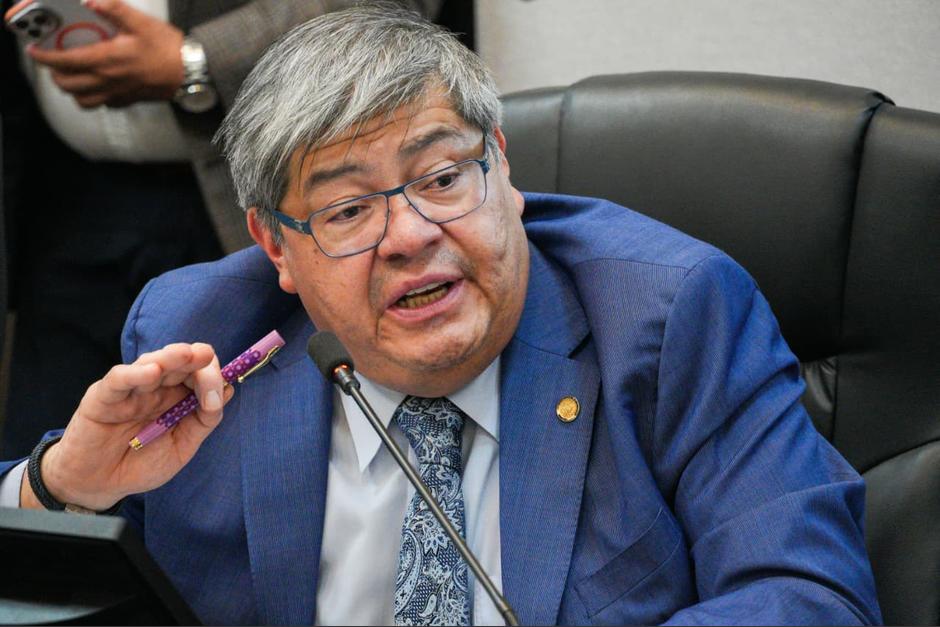 El ministro de Gobernación, Francisco Jiménez, habló sobre las dificultades para construir la megacárcel que se tenía prevista en Masagua, Escuintla. (Foto: Wilder López/Soy502)