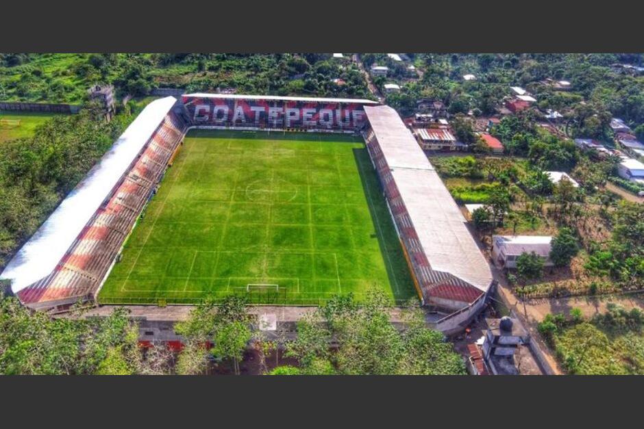 El estadio Israel Barrios es un símbolo deportivo de Coatepeque.&nbsp;(Foto: cortesía Andres ADF)