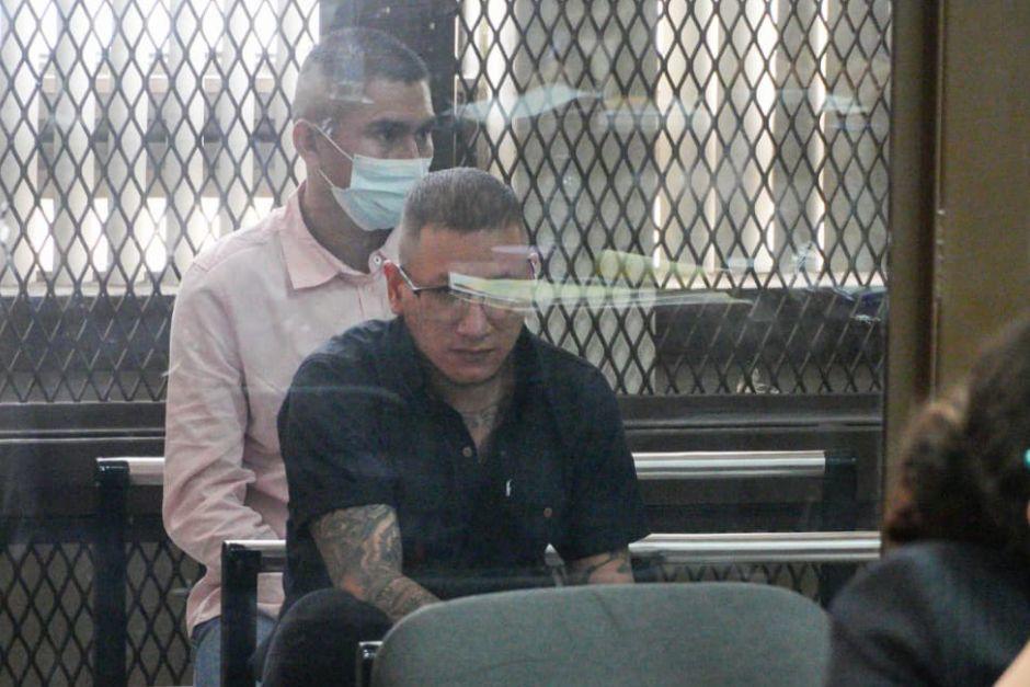 Los acusados permanecieron dentro de la carceleta de la sala de audiencia.&nbsp;(Foto: Wilder López/Soy502)