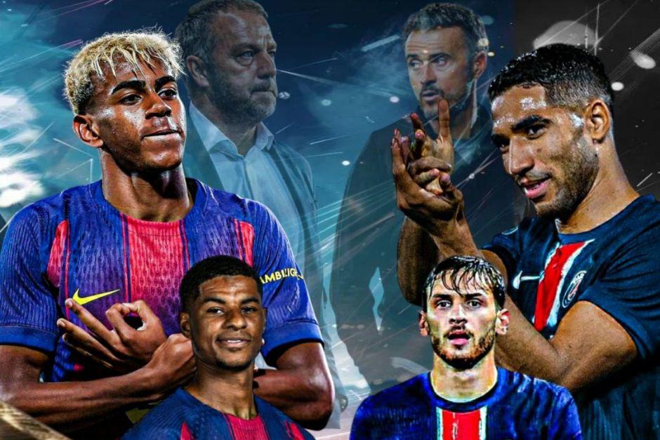 Culés y parisinos se han enfrentado 14 veces en competencia internacional. Cada uno tiene cinco victorias y se han registrado cuatro empates. (Foto: Redes sociales)