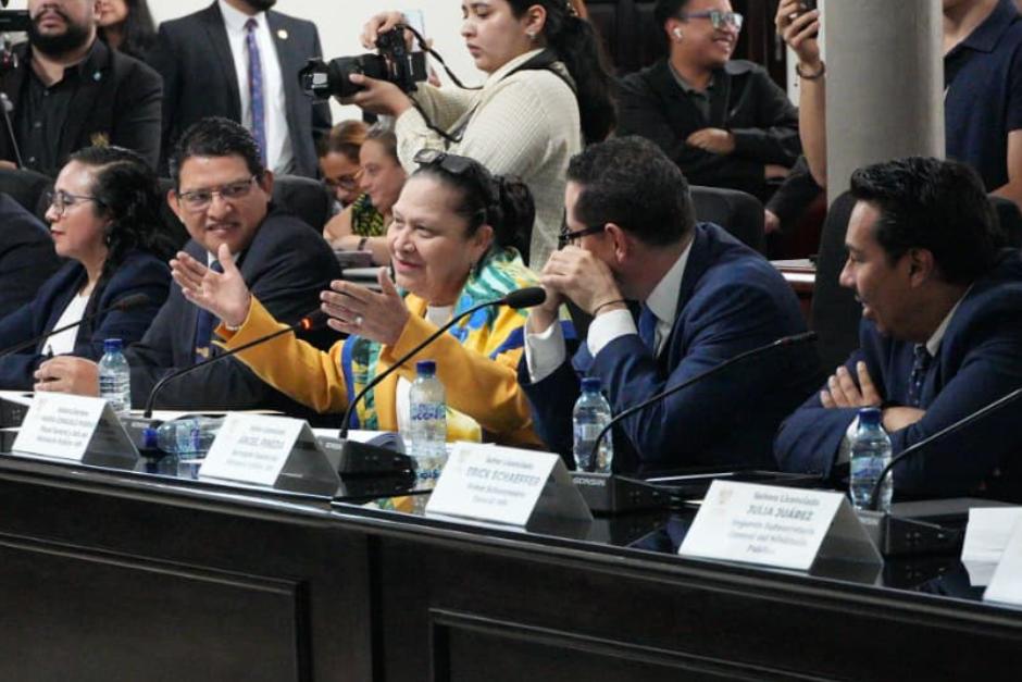 La fiscal general, Consuelo Porras, justificó la necesidad de incrementar el presupuesto del MP en 2026, para abrir más agencias fiscales, entre otros proyectos. (Foto: Wilder López/Soy502)