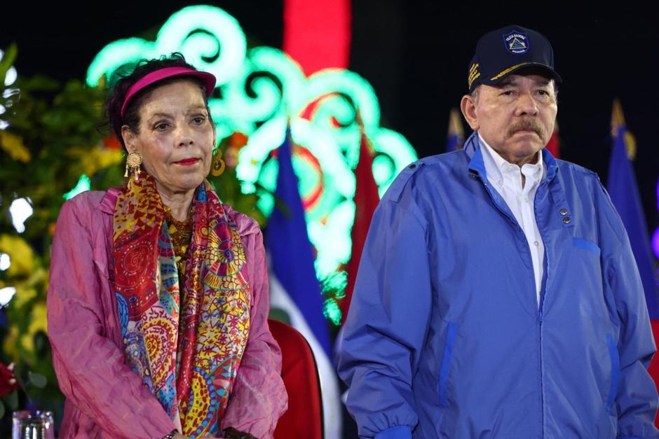 El r&eacute;gimen nicarag&uuml;ense est&aacute; liderado por Daniel Ortega, quien gobierna junto a su esposa, Rosario Murillo. (Foto: AFP / Soy502)