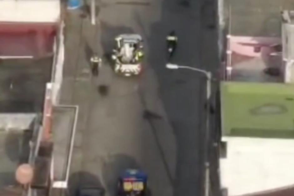 Estos son trabajamos para mejorar la movilidad de la zona.&nbsp; (Foto: Captura de video)&nbsp;