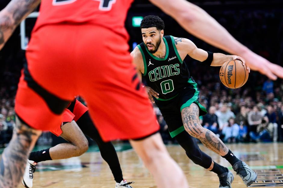 Jayson Tatum, de Boston Celtics. (Foto: AFP)