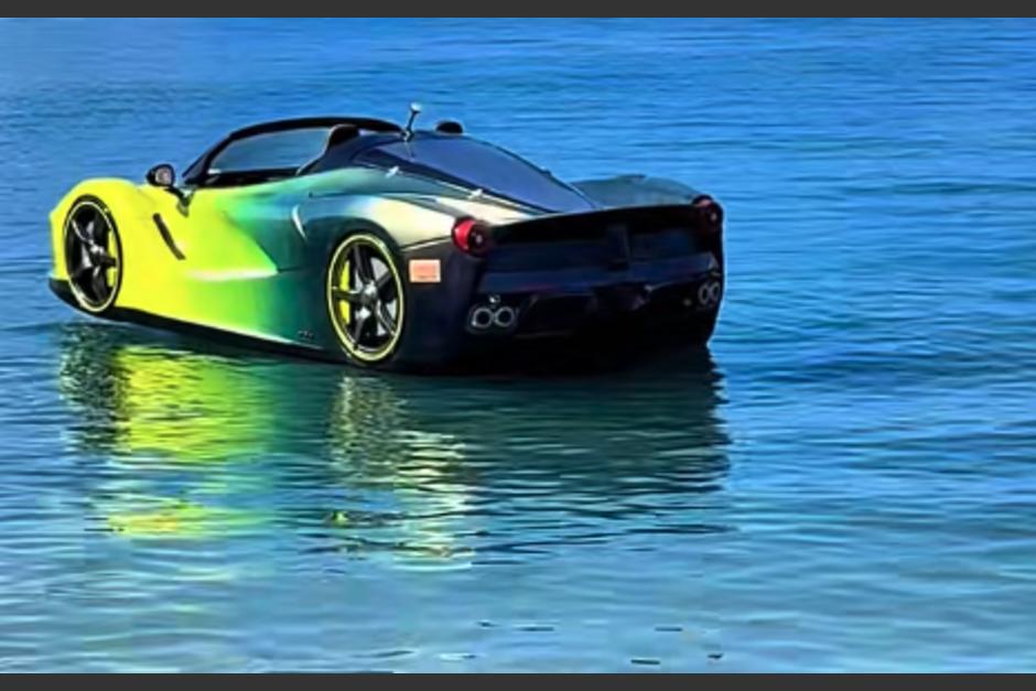 El novedoso veh&iacute;culo acu&aacute;tico fue lanzado el pasado 2 de abril. (Foto: Instagram)