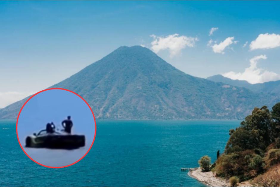 El video capta el momento en el que el joven desaparecido se lanza del Jetcar. (Foto: Soy502)