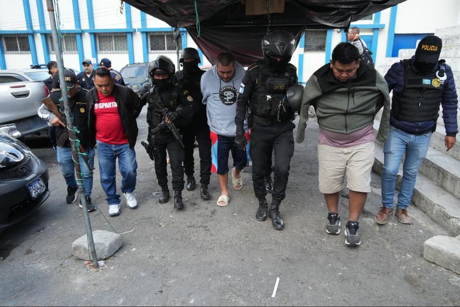 La banda de presuntos sicarios fue desarticulada. (Foto: Soy502/archivo)