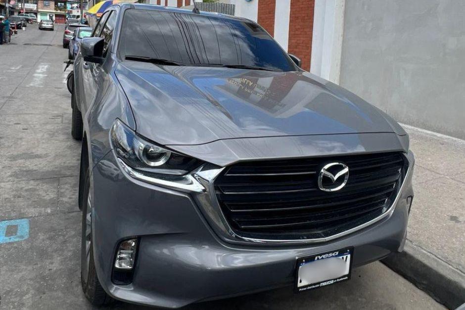 Un hombre fue capturado luego de amenazar a un automovilista en pleno tr&aacute;nsito. (Foto: PNC)