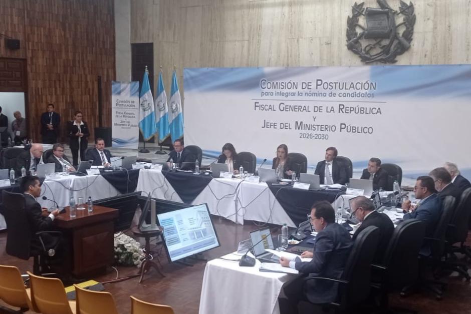 Este d&iacute;a la Comisi&oacute;n de Postulaci&oacute;n para Fiscal General concluy&oacute; la entrevistas al tercer grupo de aspirantes a Fiscal General. (Foto: Crist&oacute;bal V&eacute;liz/Soy502)