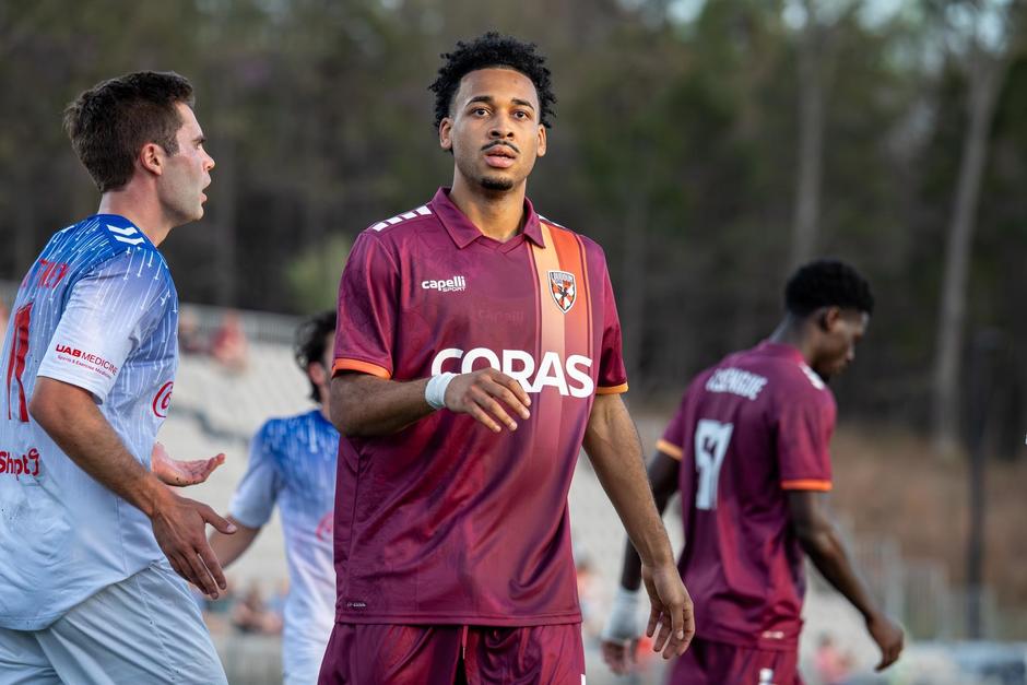 El guatemalteco suma un gol en cuatro partidos durante la actual temporada. (Foto: Loudoun United)