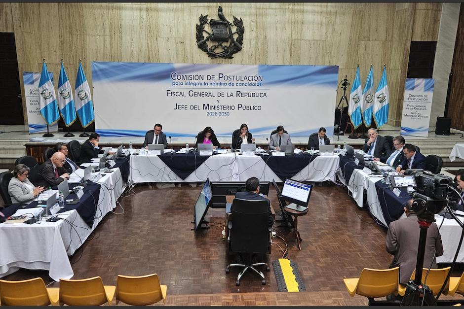 La Comisi&oacute;n de Postulaci&oacute;n para Fiscal escuchar&aacute; a los &uacute;ltimos 12 aspirantes a Fiscal General. (Foto: Estuardo Paredes/Nuestro Diario)