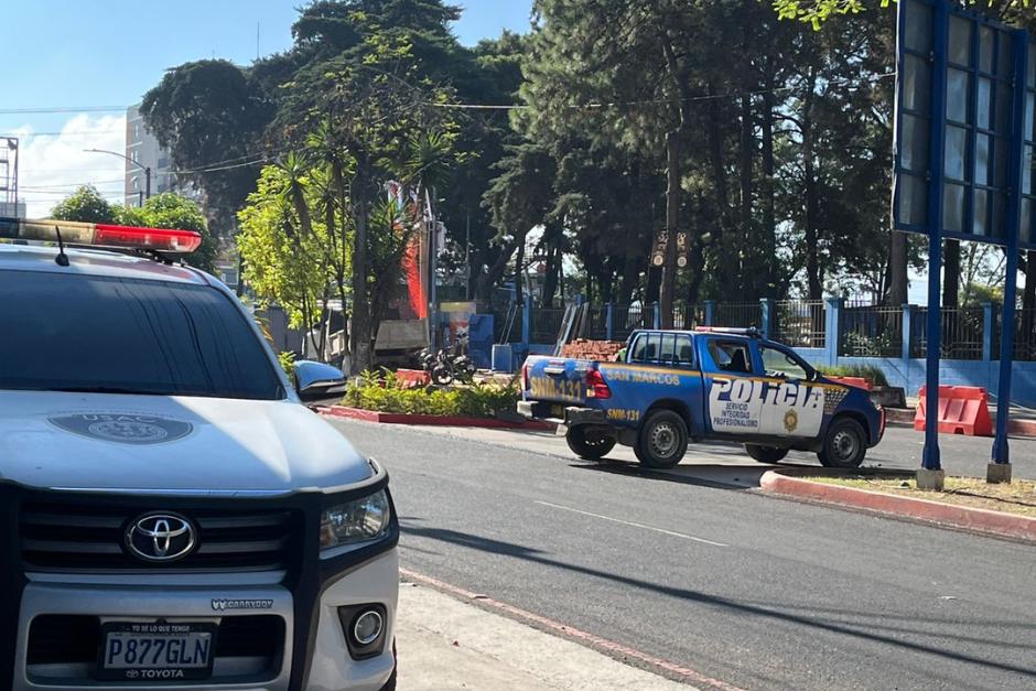 PNC llega a la USAC esta ma&ntilde;ana. (Foto: Fredy Hern&aacute;ndez/Soy502)