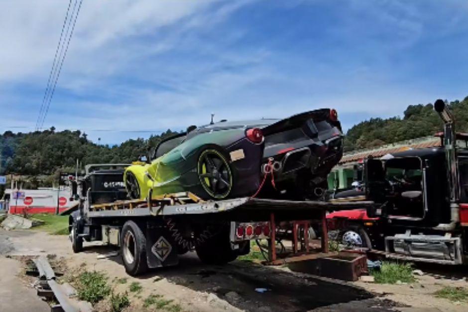 El&nbsp;jetcar habr&iacute;a sido consignado por las autoridades. (Foto: Captura de video Solol&aacute; al d&iacute;a)