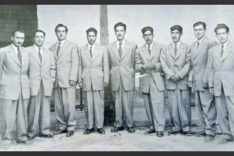 Una de las fotograf&iacute;as m&aacute;s emblem&aacute;ticas en los inicios de Lira Marquense, en 1940.