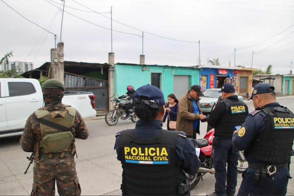 Los estados de Sitio y Prevenci&oacute;n han servido para que las autoridades implementen distintos operativos en todo el pa&iacute;s. (Foto: PNC / Soy502)&nbsp;