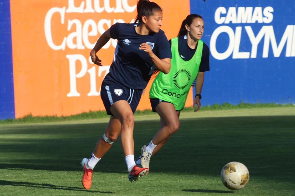 Andrea la "Joya" &Aacute;lvarez es una de las cartas goleadoras de Guatemala. (Foto: FFG)