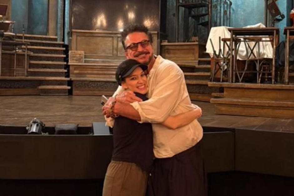 Ricardo Arjona visit&oacute; a Gaby Moreno&nbsp;en el musical "Hadestown". (Foto: Ricardo Arjona)