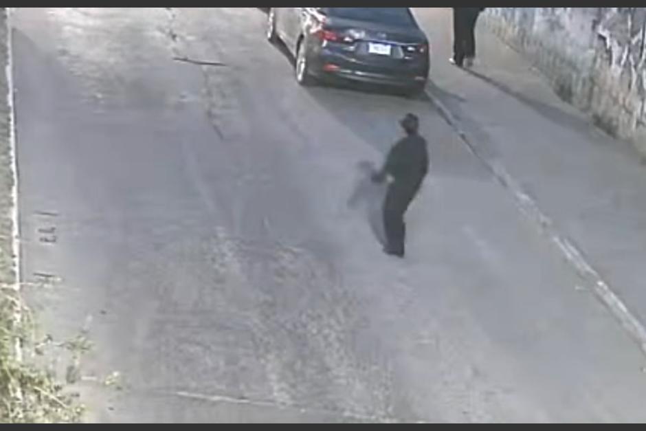 El hombre de 68 a&ntilde;os fue atropellado. (Foto: captura de video)