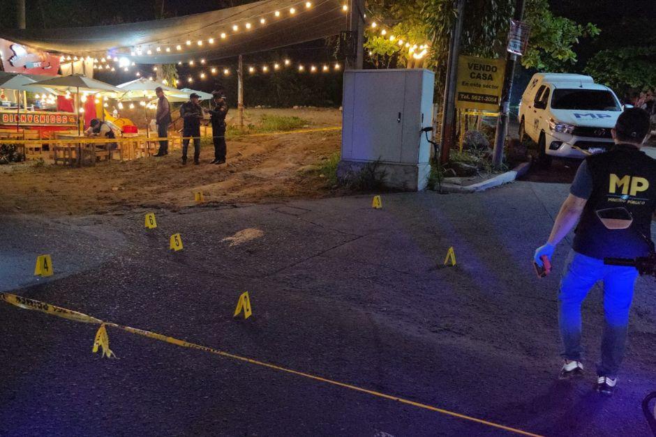 Los sospechosos del crimen huyeron del lugar tras el hecho. (Foto: Nuestro Diario)