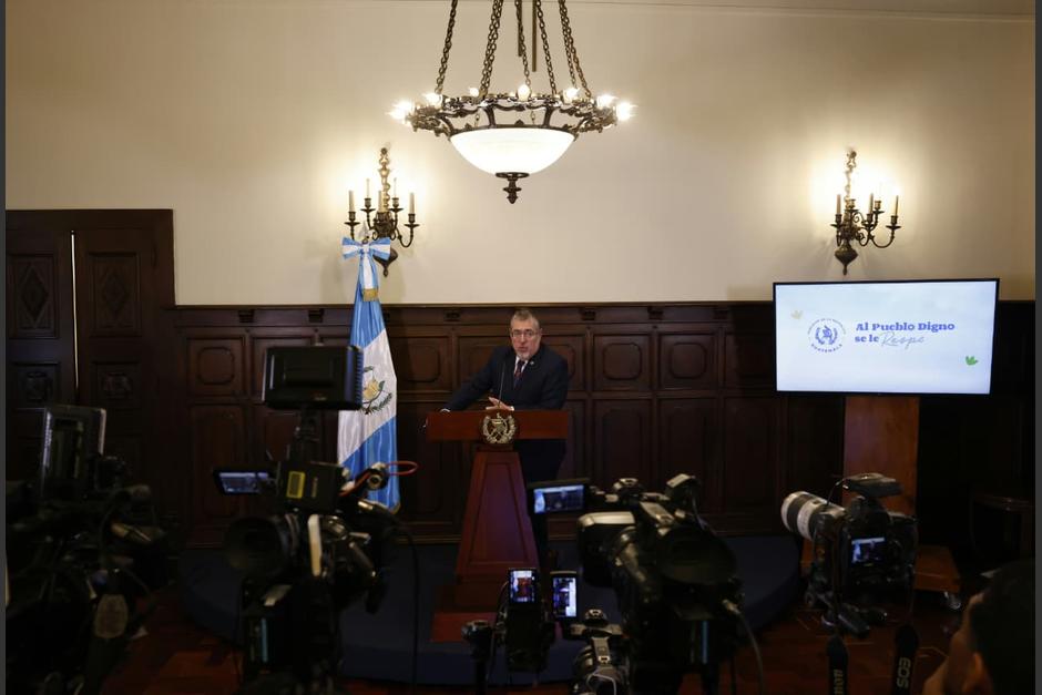 El presidente indic&oacute; que tomar&iacute;an acciones si se confirman los se&ntilde;alamientos en contra del funcionario. (Foto: DCA / Soy502)