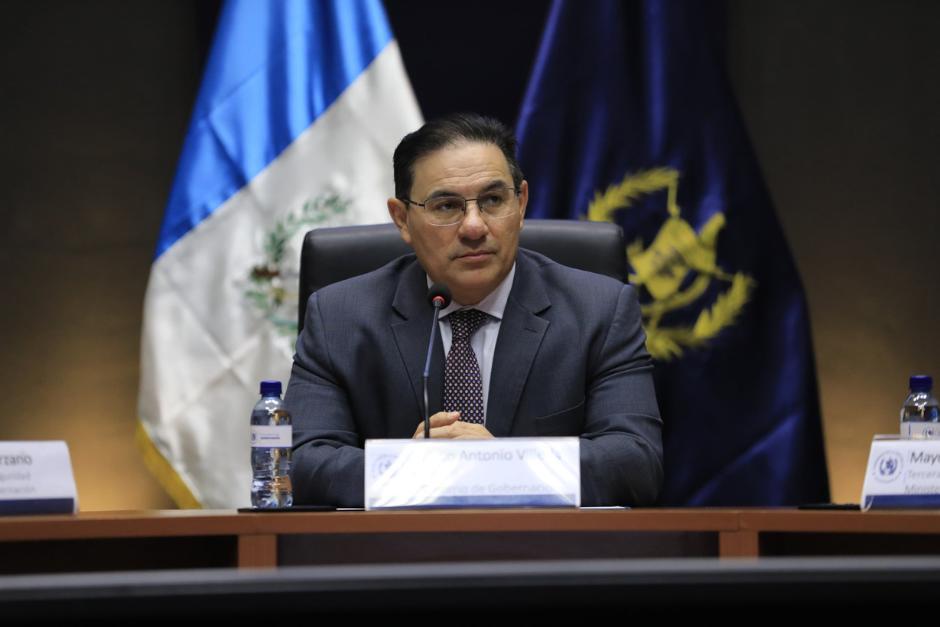 El ministro de Gobernaci&oacute;n, Marco Antonio Villeda, qued&oacute; excluido de la n&oacute;mina para fiscal general. (Foto: Mingob)