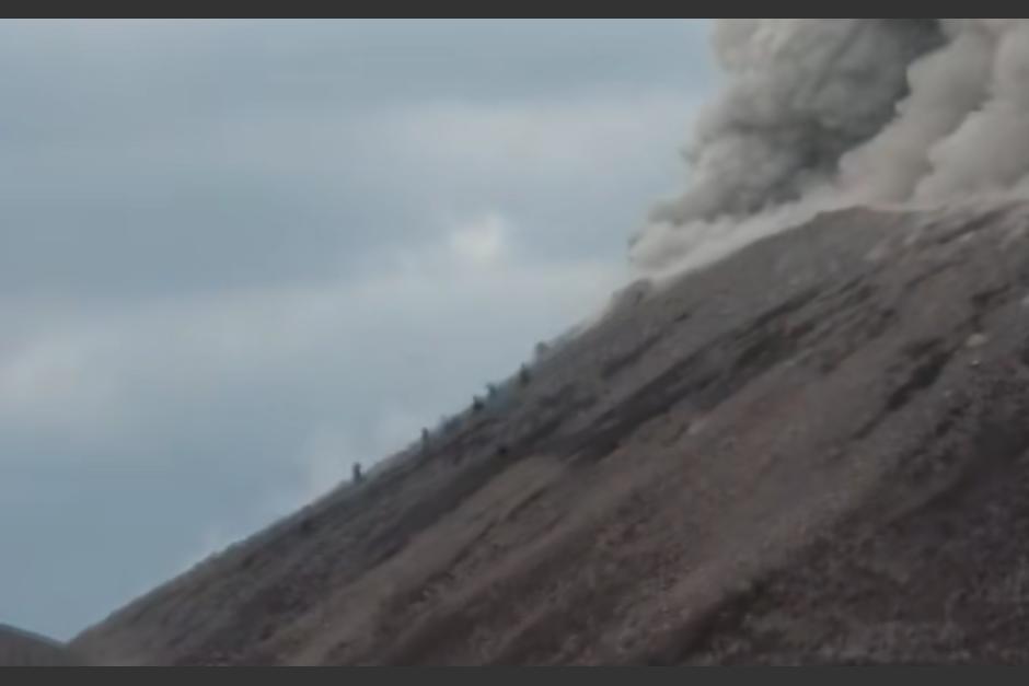 Las im&aacute;genes evidenciaron la magnitud del peligro. (Foto: captura de video)