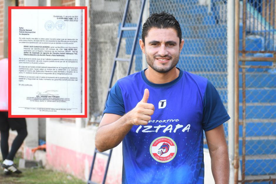 Pedro Julio Samayoa Moreno es un futbolista guatemalteco vinculado al caso de Claudina Isabel Vel&aacute;squez Paiz. (Foto: Nuestro Diario)