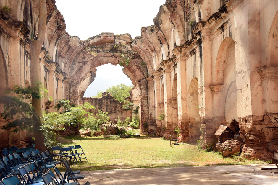 El interior del templo es utilizado para albergar actos culturales. (Foto: Archivo)