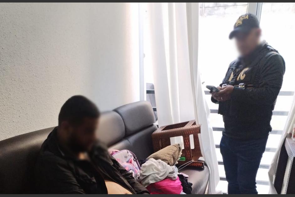 El sujeto se refugiaba en un sector de la zona 1. (Foto: MP)