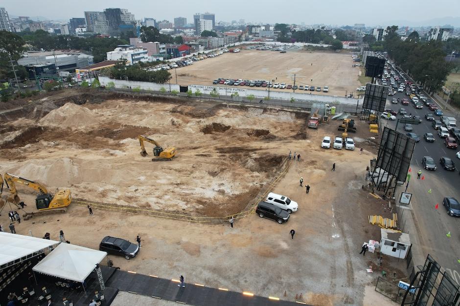 As&iacute; luce el &aacute;rea donde se erigir&aacute; Distrito Futeca. (Foto: Estuardo Paredes)&nbsp;