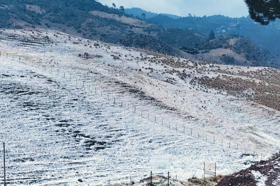 La tarde de este&nbsp;jueves se registraron lluvias y ca&iacute;da de granizo en el lugar. (Foto: Ovejas y llamas de la Sierra)