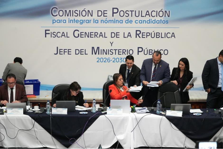 Los comisionados empezaron a definir la lista de elegibles para integrar la n&oacute;mina de candidatos a Fiscal General. (Foto: Wilder L&oacute;pez/Soy502)