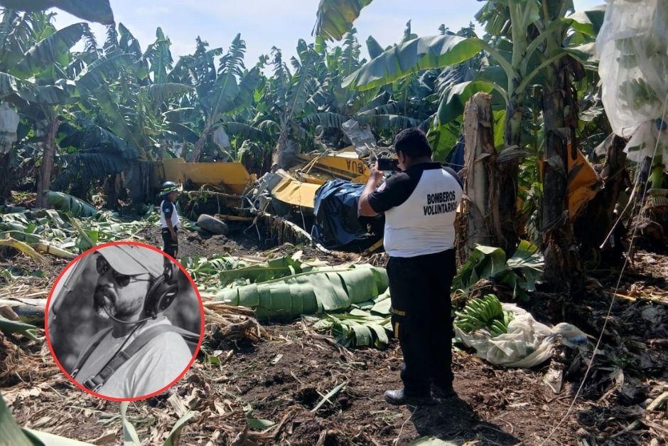 En el accidente a&eacute;reo falleci&oacute; el piloto de la avioneta. (Foto: Bomberos Voluntarios)