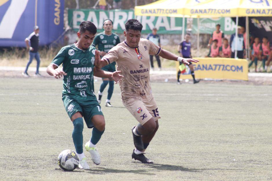 Nueva Santa Rosa y Deportivo San Pedro se volver&aacute;n a enfrentar por el boleto a la Liga Mayor. (Foto: Wilder L&oacute;pez)