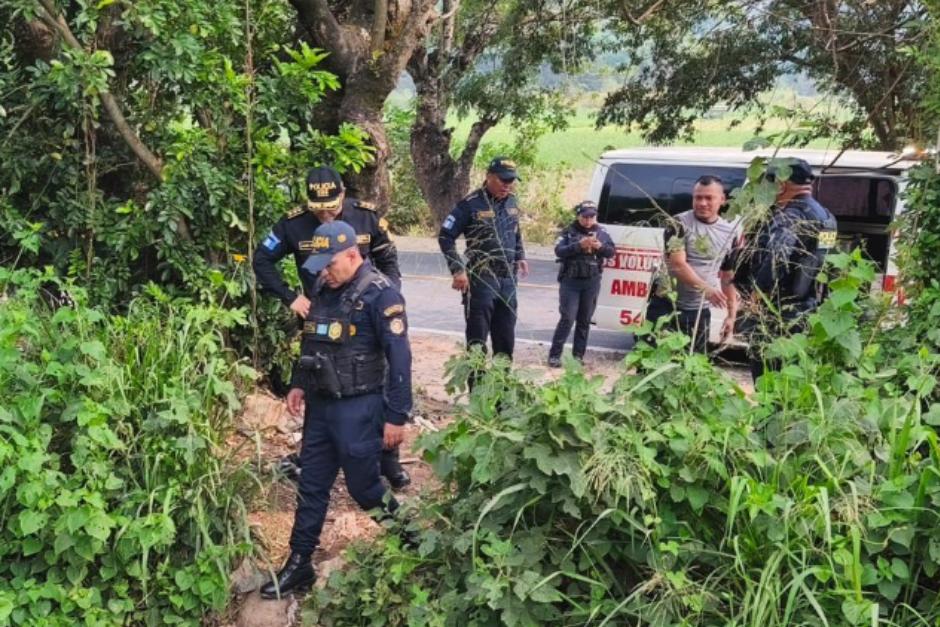 El hombre fue localizado entre la maleza. (Foto: CVB)