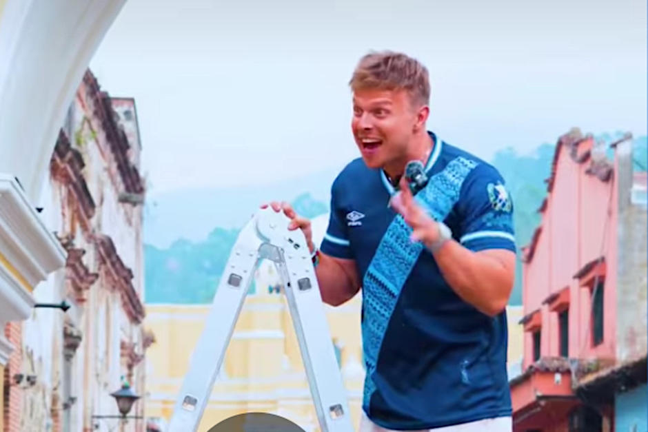 Max Klymenko conocido como&nbsp;"Career Ladder Guy" estuvo en el pa&iacute;s. (Foto: Redes Sociales)