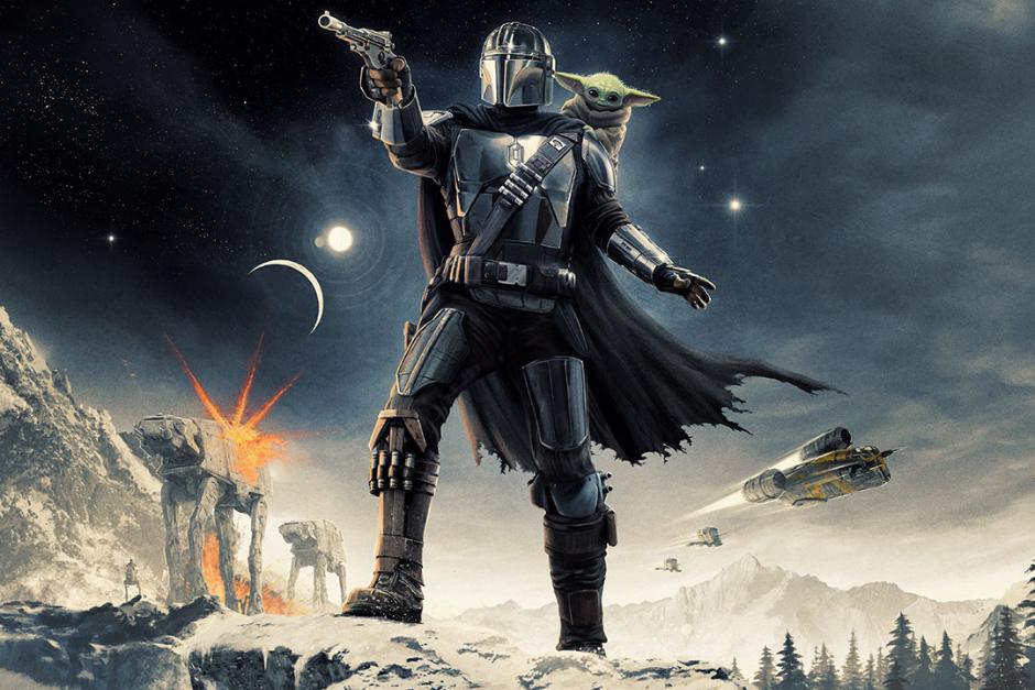 Desde una galaxia lejana, The Mandalorian And Grogu llega al cine el 21 de mayo. (Fuente: Disney+)