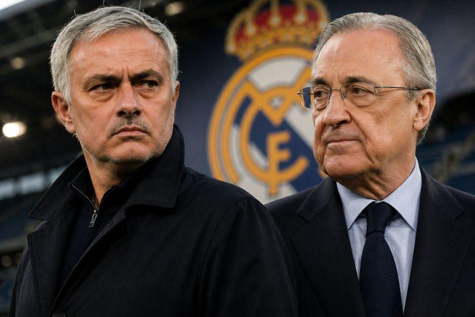 Jos&eacute; Mourinho es una de las personas de confianza de Florentino y lo quiere de vuelta en el Madrid. (Foto: Redes)
