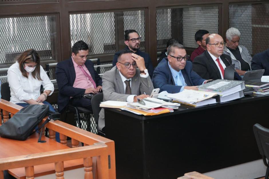 Durante la audiencia de etapa intermedia en el caso del secuestro del odont&oacute;logo Julio Am&iacute;lcar Mart&iacute;nez se reprodujeron audios que muestran la forma como se negocia la liberaci&oacute;n de la v&iacute;ctima. (Foto: Wilder L&oacute;pez/Soy502)